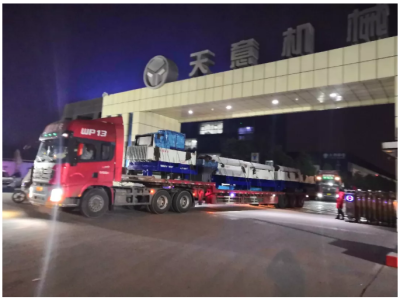 年終歲末天意機械發貨忙 加班加點為市場！